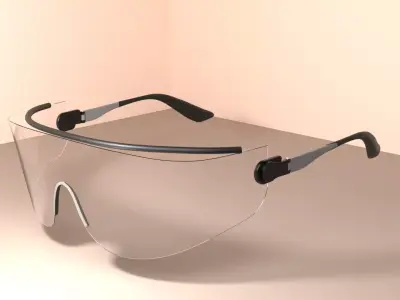 SAFETY GLASSES  3D model