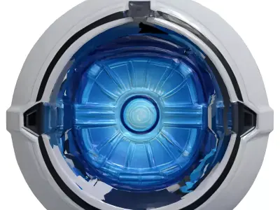 SciFi Stasis Pod Capsule Device 3D model