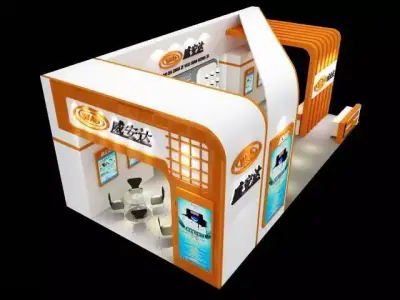 Exhibition - Area -6X12-3DMAX2009-014 3D model