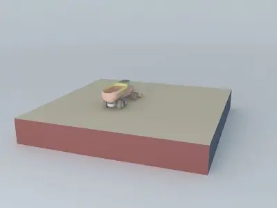harvester (sketchyphysics) Free 3D model