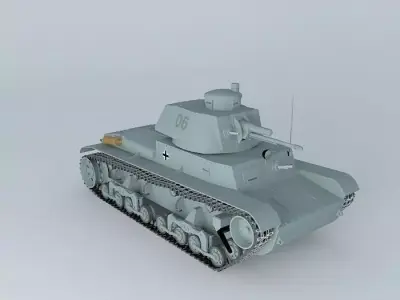 Panzer 35 t 3D model