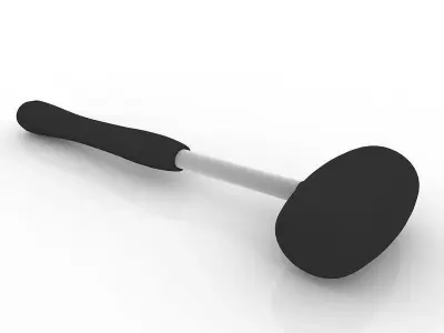 Mallet spatula 3D model