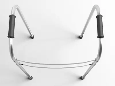 Center-handle Walker 3D model