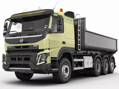 Volvo FMX 2014 MULTILIFT 3D model
