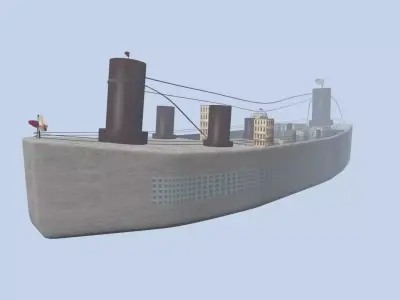 Mari Romeio Ship 3D model