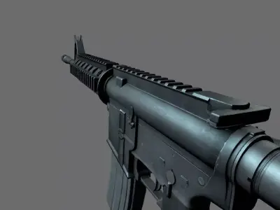 M4A1 Rifle Free low-poly 3D model