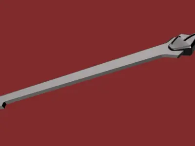 Dune Part Two - House Harkonnen desert soldier sword 3D print model