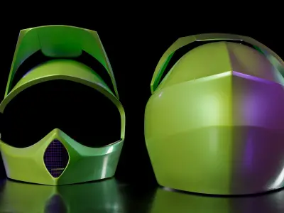 Helmet 3D model 14