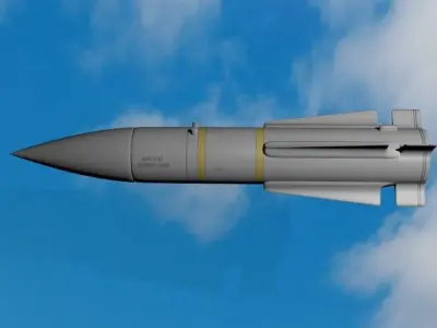 AIM-54 Phoenix Missile 3D model