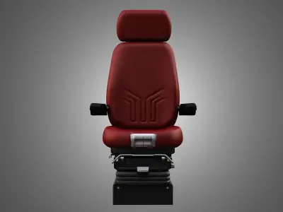 Vehicle Seat A2 3D model