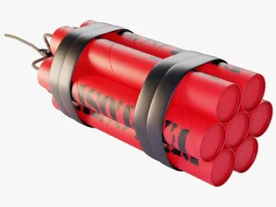 Dynamite 3D model buy