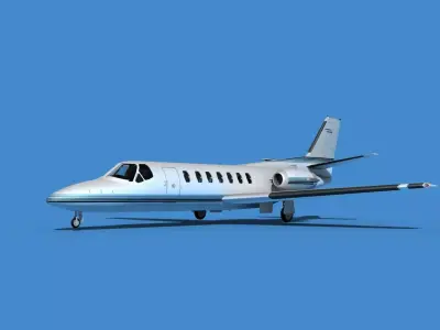 Cessna Citation V 560 Encore V13 3D model