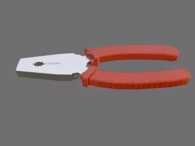 Pliers Tool Workshop - Ferramenta Alicate Low-poly 3D model