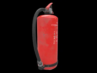 fire extinguisher 3D model