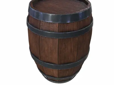 barrel 3D model get
