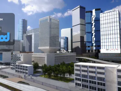 HK Central 3D model