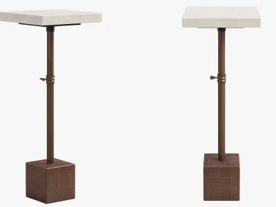 Joybird Sirius Adjustable Accent Table 3D model
