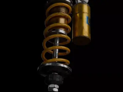 Ohlins Low-poly 3D model