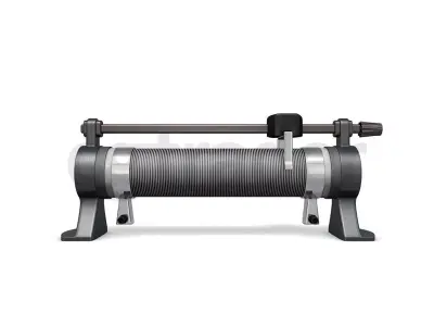 Rheostat air compressor 3D model