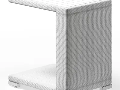 OVE Long Island 5 Pieces Coffee Table 3D model