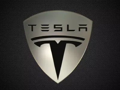 Tesla Logo 3D model from CGTrader