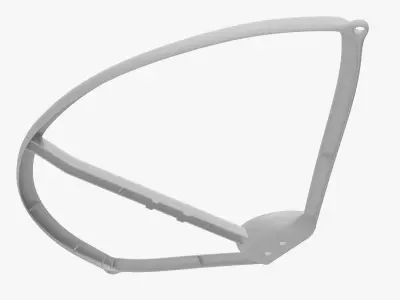 DJI Phantom Propeller Guard Low-poly 3D model