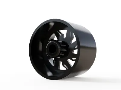 MOTO METAL HURRICANE WHEEL 3D MODEL 3D model
