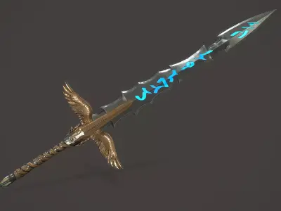 Sword of Heaven Low-poly 3D model purchase