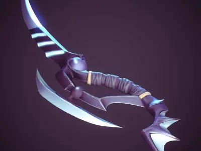 Blade Low-poly 3D model purchase