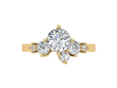 Wedding Ring  3D print model 168