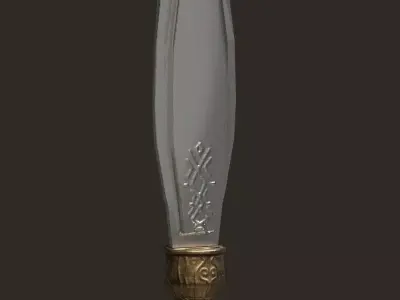3D Low poly Sword Pbr Low-poly 3D model