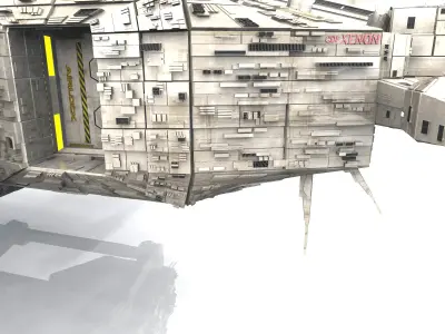 CDF Xenon Heavy Freighter 3D model