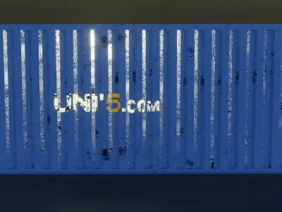 Container 2 styles Free 3D model
