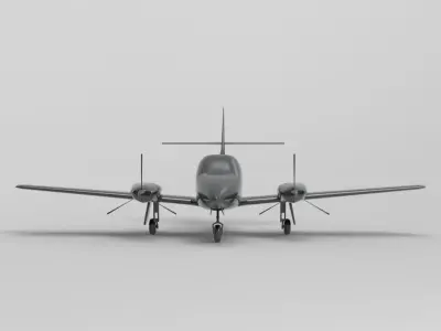 Cessna T303 Crusader 3D model