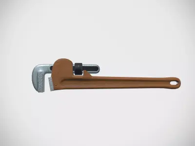 Monkey Wrench 3D model get