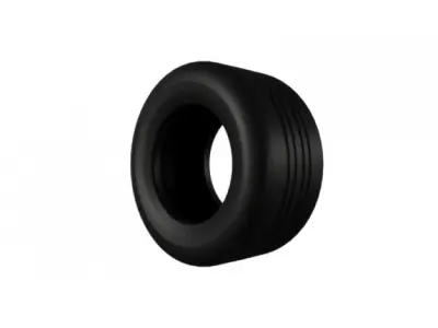 MuscleCar Sport tire 3D model
