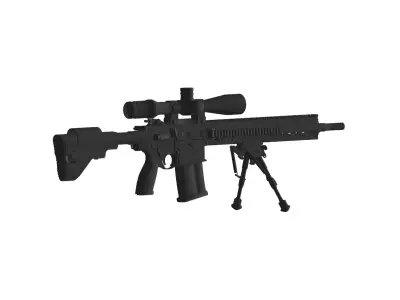Heckler Koch G28 3D model