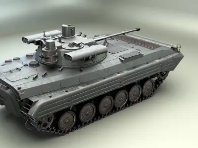 BMP-2M 3D model