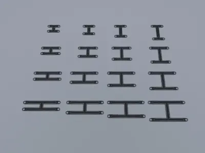 Details for Constructor Games or print Low-poly 3D model