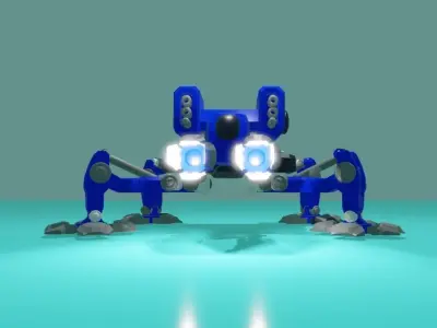 raptor   machine 3D model