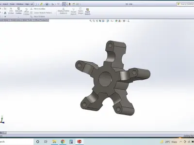 3D IMPELLER machine tool spindle 3D model