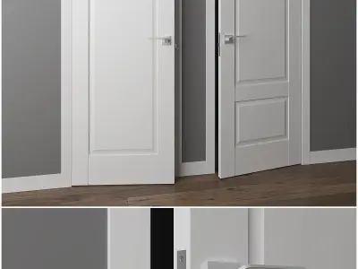Doors Profil Doors U series part 4 3D model