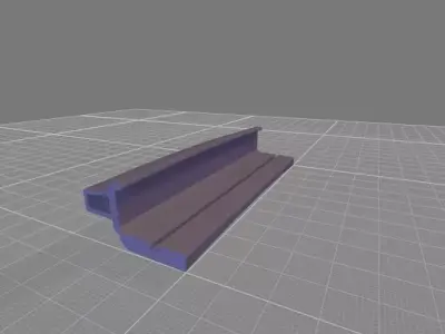 Fiat Panda 2023 smartphone holder 3D print model