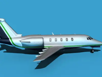 Cessna Citation 650 III V11 3D model