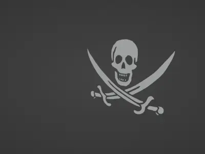 PRIATES SKULL FLAG ARMA 3D model