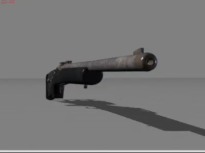 M24 Pubg Low-poly 3D model