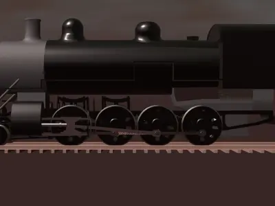union pacific c-5 Free 3D model