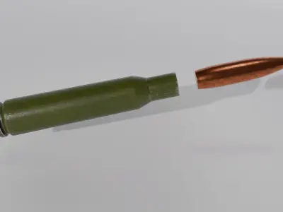 bullet 3D model shop