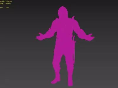 Templar Knights  3D model