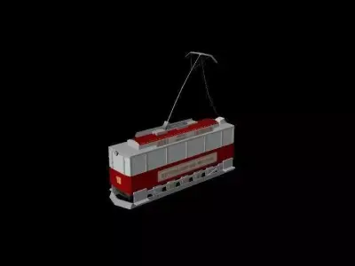 Tram Krizik-Brozik Free 3D model